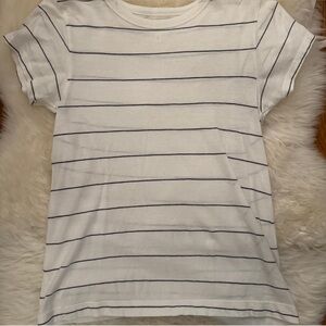 Lou & Grey White and Black Striped Camisole